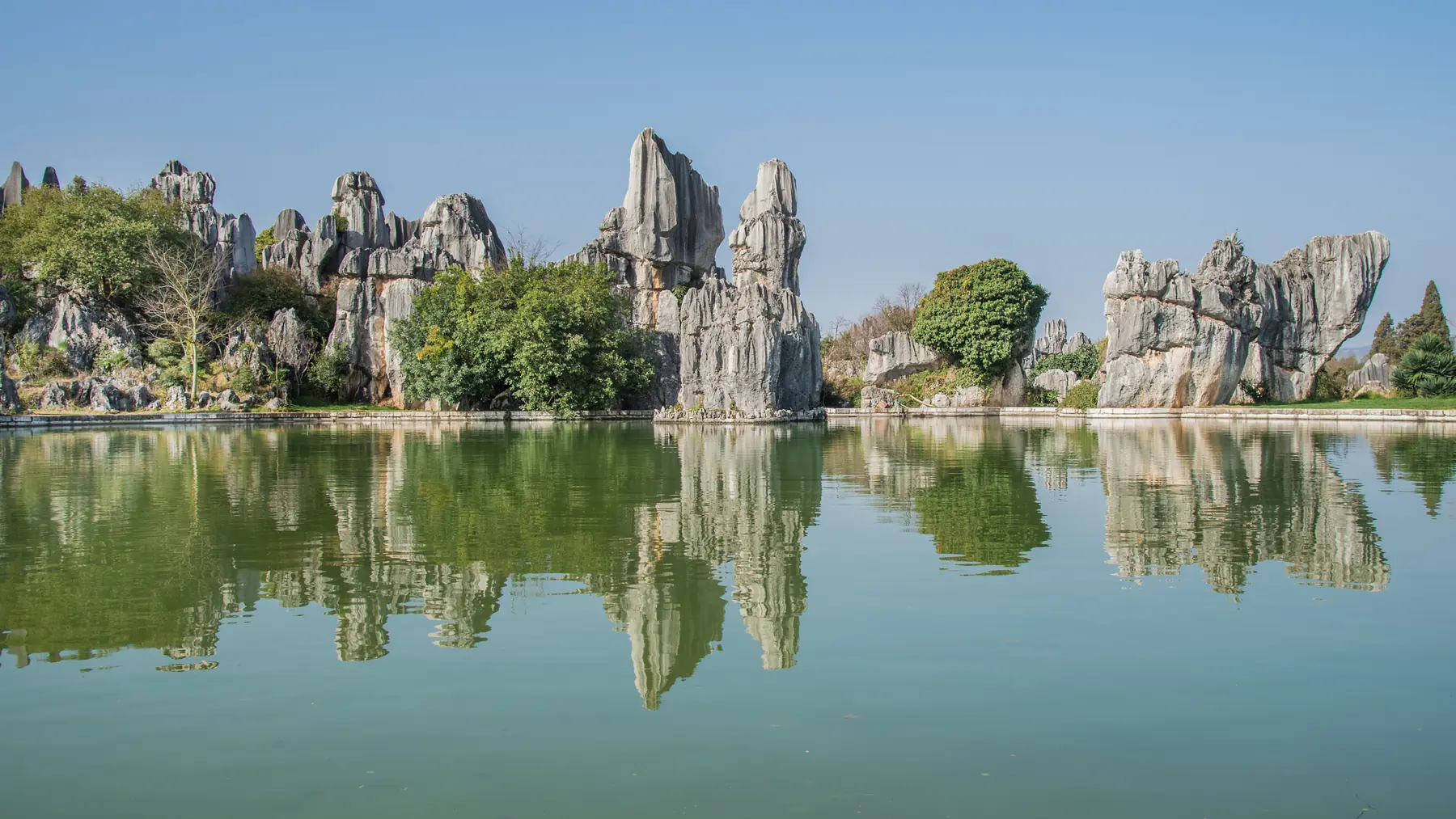 The Stone Forest near Kunming in Yunnan